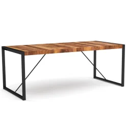 Esstisch Holz CLEMENT 180 x 90 cm