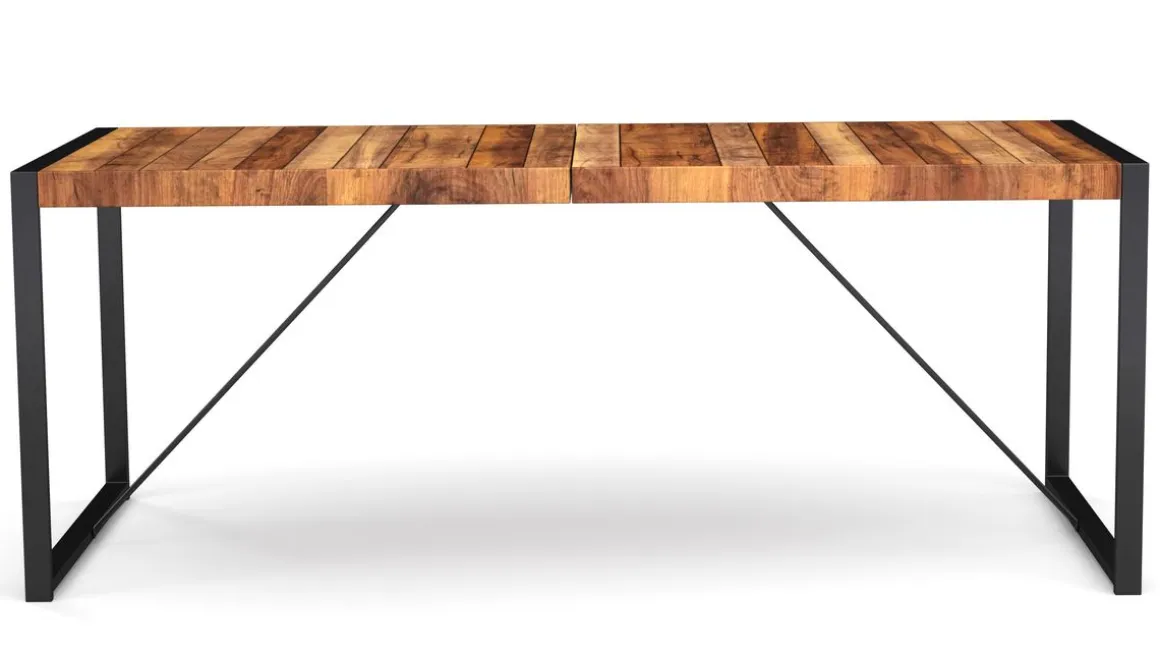 Esstisch Holz CLEMENT 180 x 90 cm