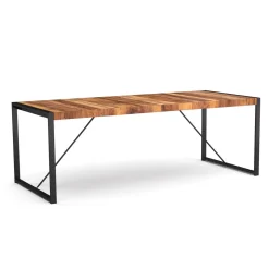 Esstisch Holz CLEMENT 200 x 90 cm