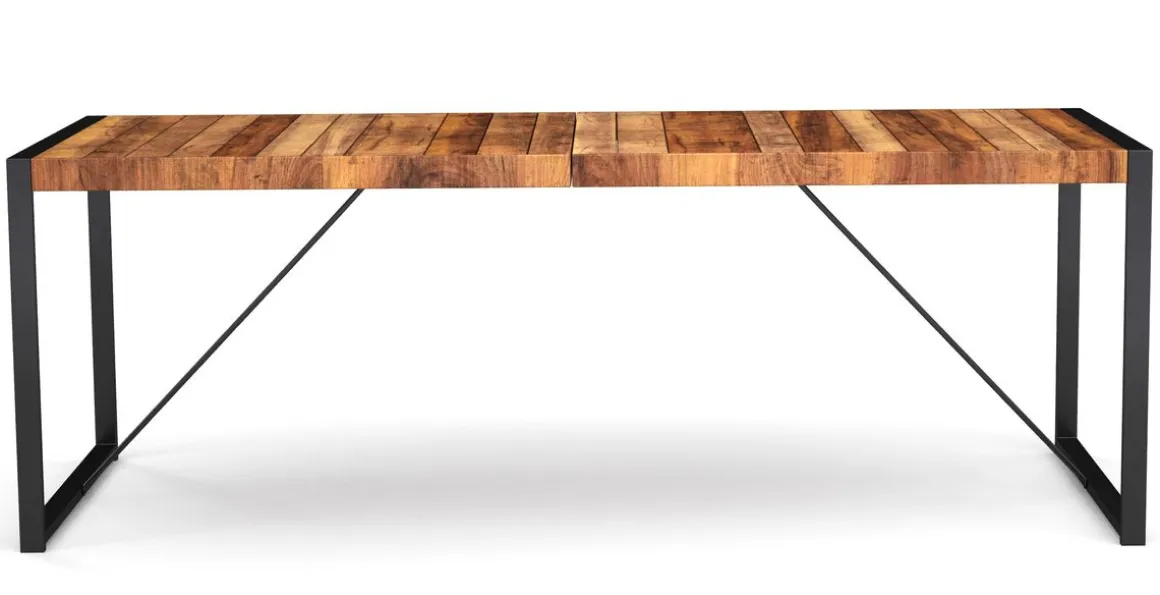 Esstisch Holz CLEMENT 200 x 90 cm