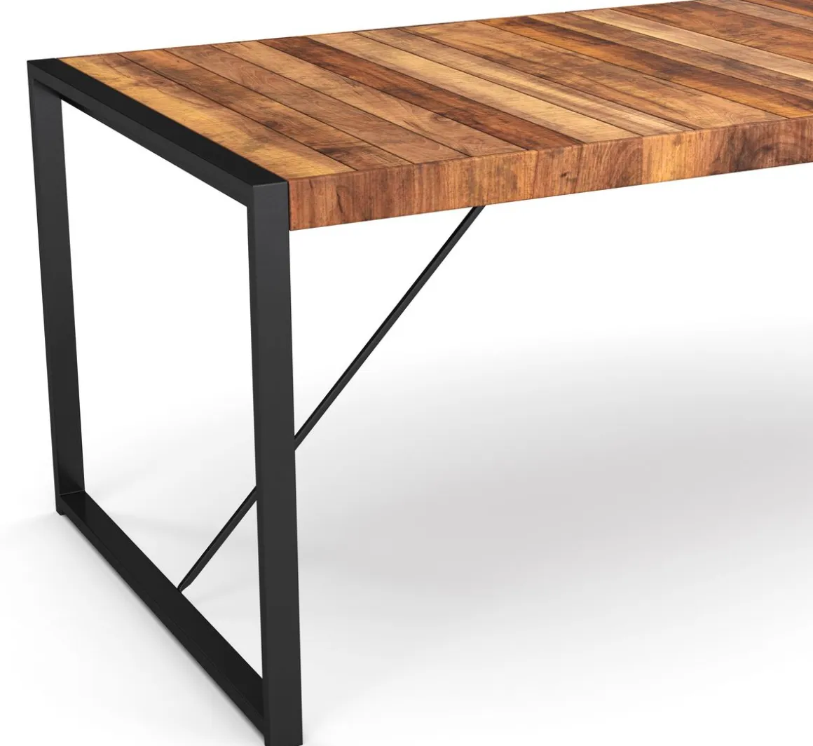 Esstisch Holz CLEMENT 200 x 90 cm