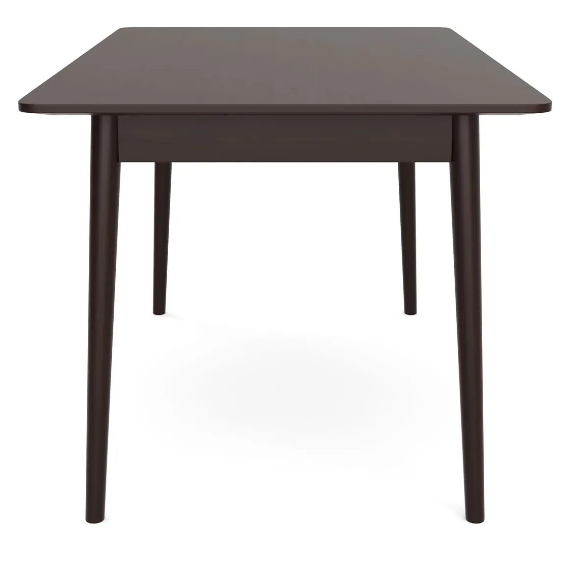 Esstisch Holz FLAVIO 120 x 75 cm braun