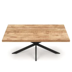 Esstisch Holz INDIRA 200 x 100 cm