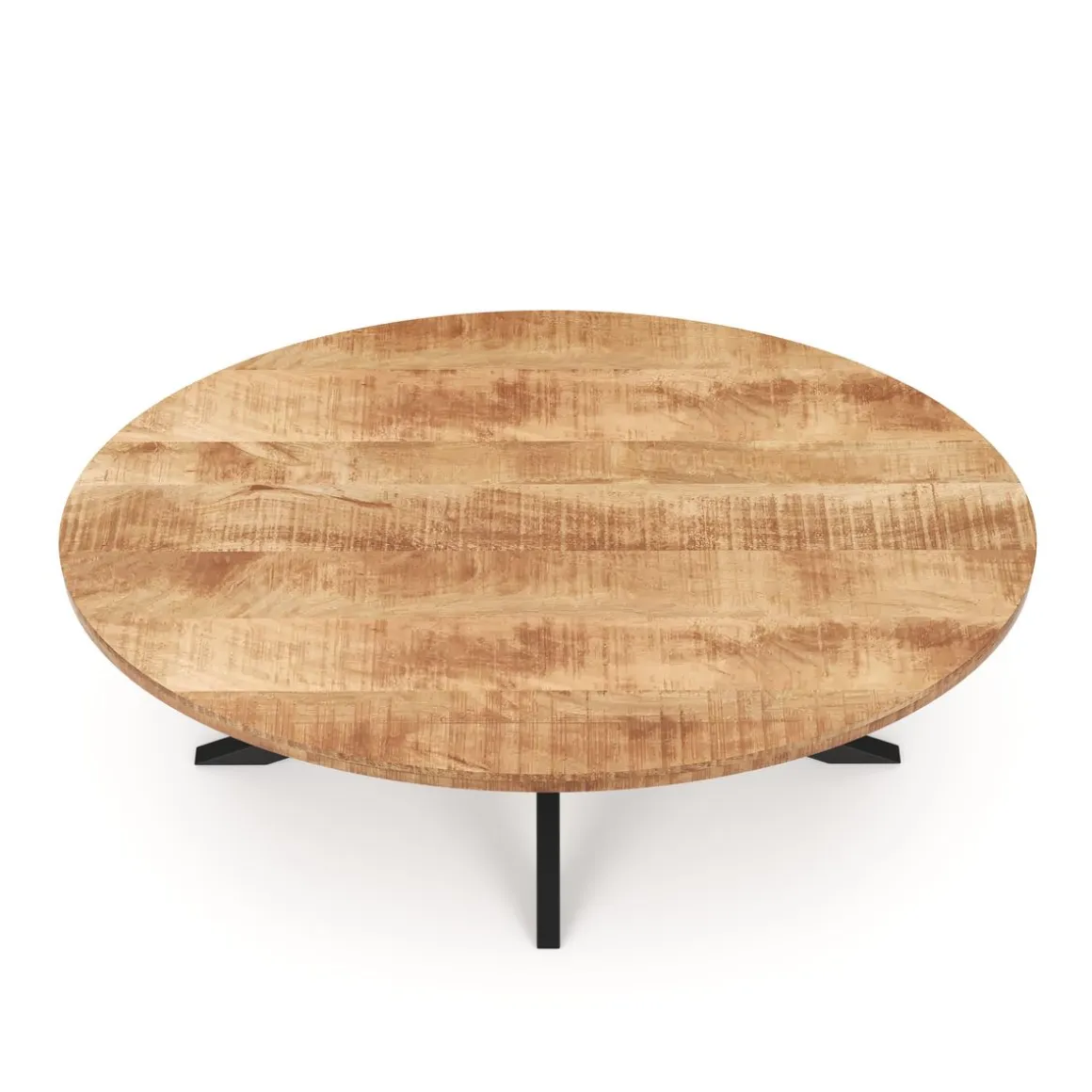 Esstisch Holz MAYLA oval 160 x 80 cm