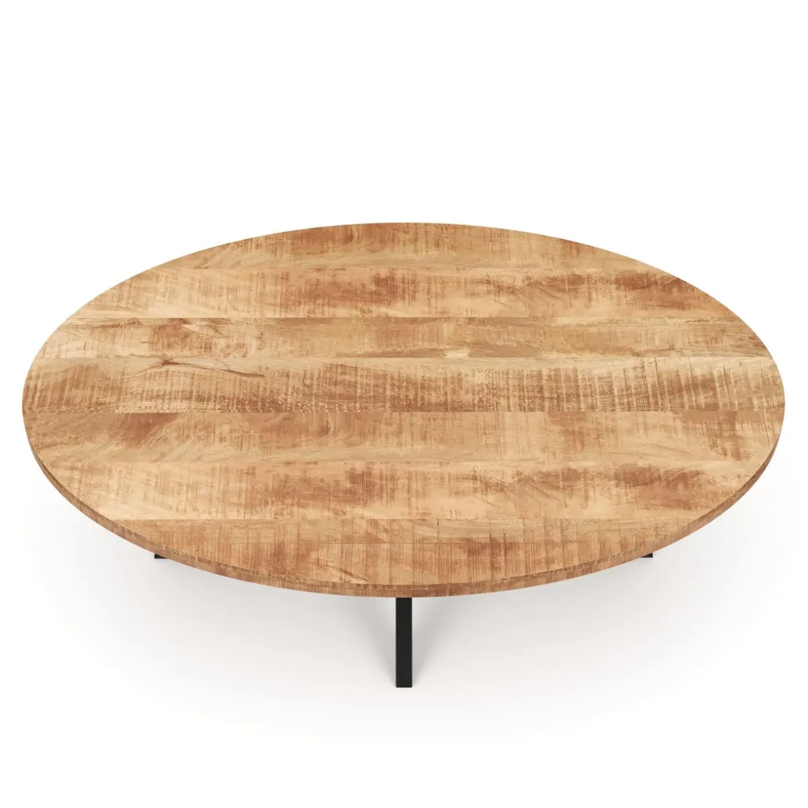 Esstisch Holz MAYLA oval 180 x 90 cm