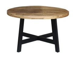 Esstisch Holz THIBAUT rund 130 cm