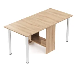 Esstisch klappbar SIMPLICITY 174 x 80 cm hellbraun