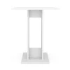 Esstisch TROJAN 65 x 65 cm weiss