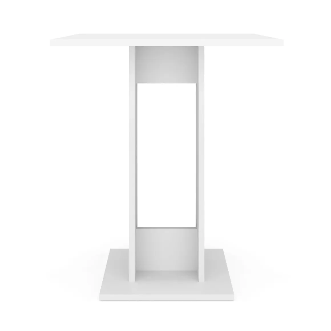 Esstisch TROJAN 65 x 65 cm weiss