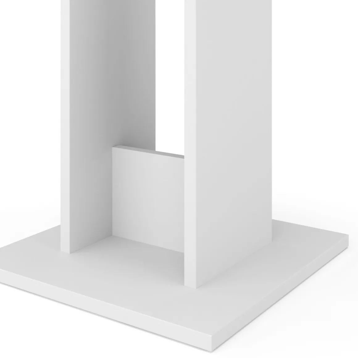 Esstisch TROJAN 65 x 65 cm weiss