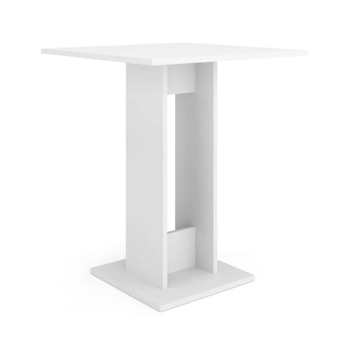 Esstisch TROJAN 65 x 65 cm weiss