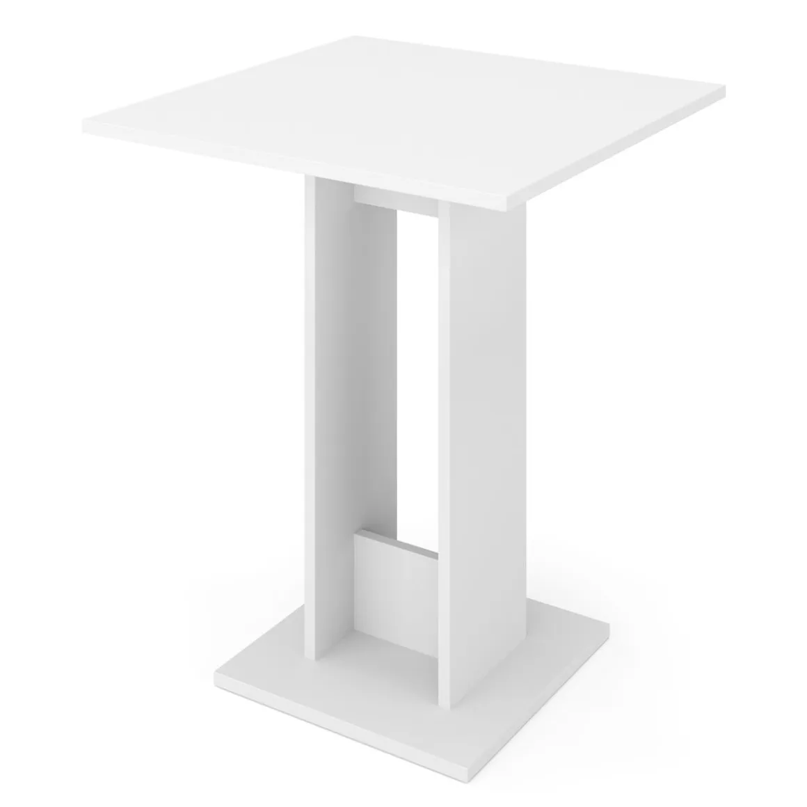Esstisch TROJAN 65 x 65 cm weiss