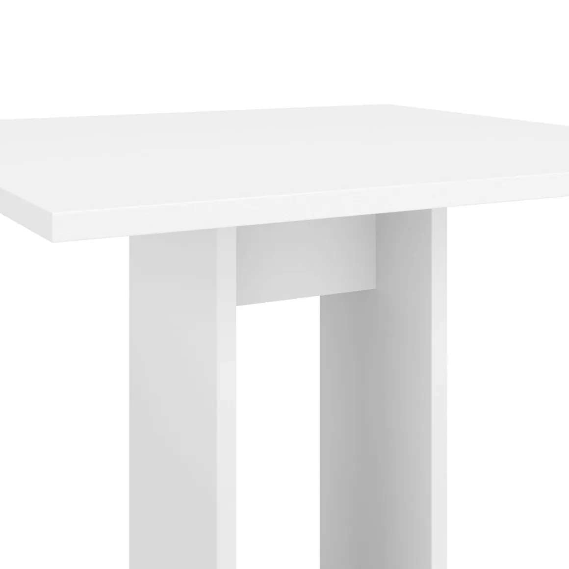 Esstisch TROJAN 65 x 65 cm weiss