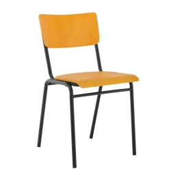 Esszimmerstuhl AKITO 4er Set braun