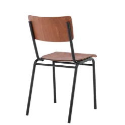 Esszimmerstuhl AKITO 4er Set braun