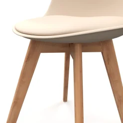 Esszimmerstuhl AMELIA 4er Set beige