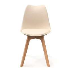 Esszimmerstuhl AMELIA 4er Set beige