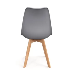 Esszimmerstuhl AMELIA 4er Set grau