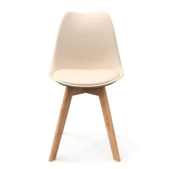 Esszimmerstuhl AMELIA 2er Set beige
