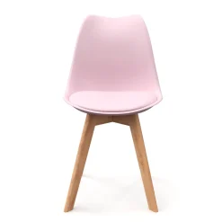 Esszimmerstuhl AMELIA 4er Set rosa