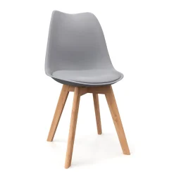 Esszimmerstuhl AMELIA 2er Set grau