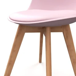 Esszimmerstuhl AMELIA 2er Set rosa