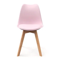 Esszimmerstuhl AMELIA 2er Set rosa