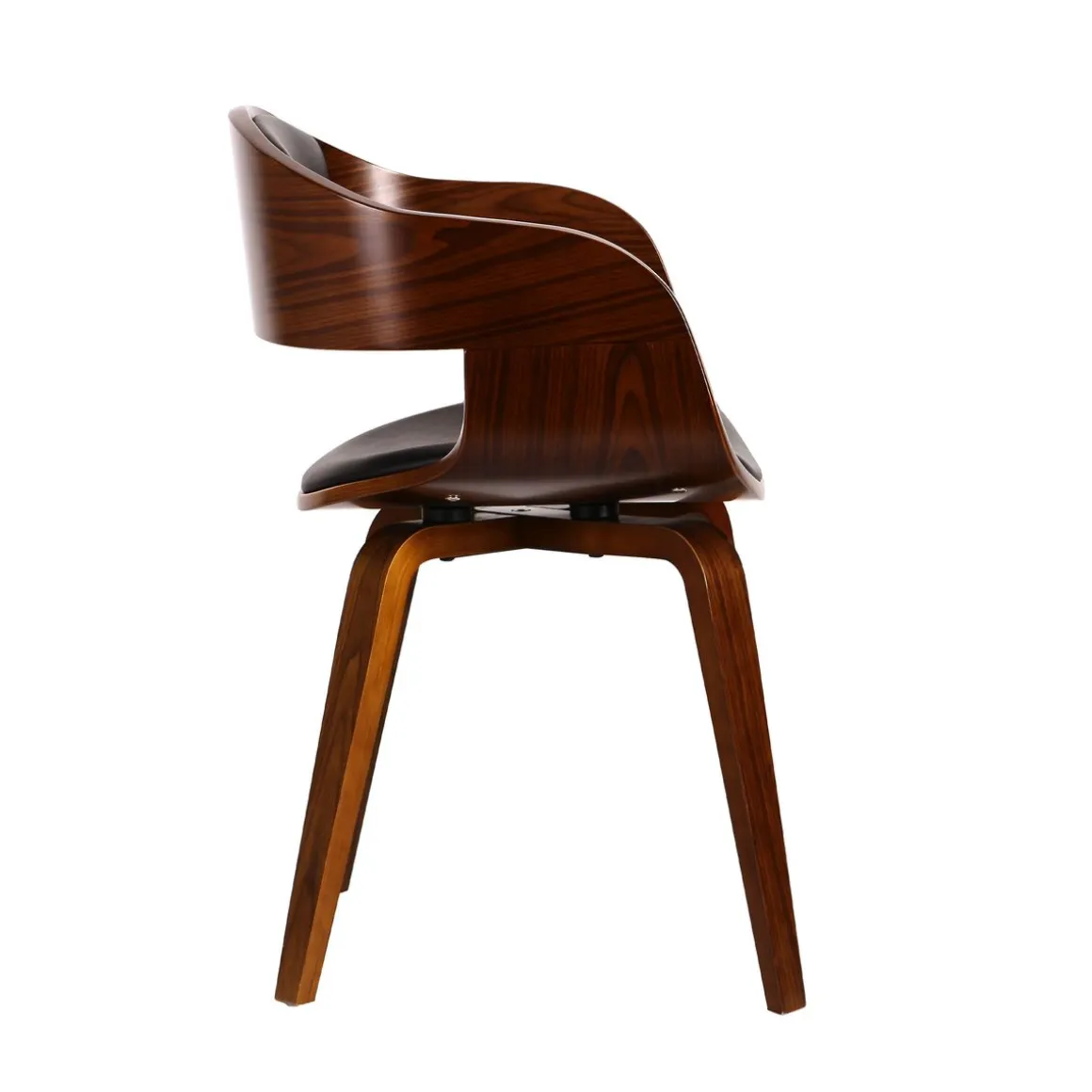 Esszimmerstuhl CHESTERFIELD braun/schwarz