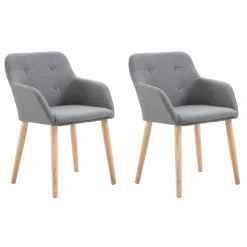 Esszimmerstuhl FABIO 2er Set grau | GONSER.CH
