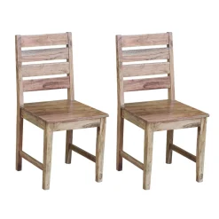 Esszimmerstuhl Holz NOEMI 2er Set