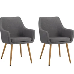 Esszimmerstuhl LADINA 2er Set anthrazit | GONSER.CH
