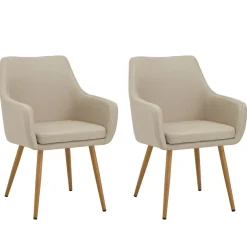 Esszimmerstuhl LADINA 2er Set beige