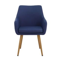 Esszimmerstuhl LADINA 2er Set dunkelblau