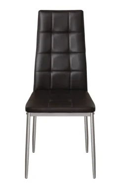 Esszimmerstuhl Leder MARC 6er Set braun