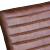 Esszimmerstuhl Leder Vintage AUDREY 2er Set braun