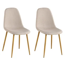 Esszimmerstuhl LEVI 2er Set beige | GONSER.CH