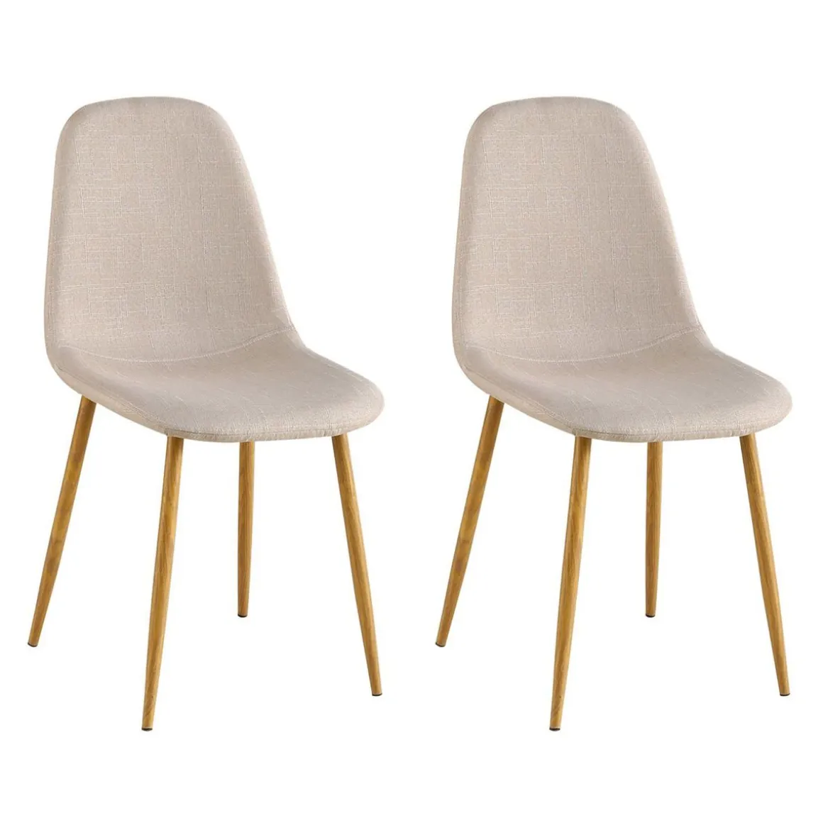 Esszimmerstuhl LEVI 2er Set beige | GONSER.CH