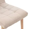 Esszimmerstuhl MAGNUS 2er Set beige