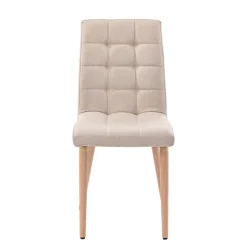 Esszimmerstuhl MAGNUS 2er Set beige