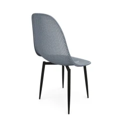 Esszimmerstuhl MELINA 4er Set anthrazit