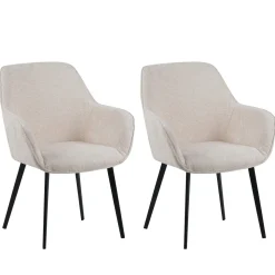 Esszimmerstuhl RICARDO 2er Set beige | GONSER.CH