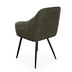 Esszimmerstuhl Samt LEE 2er Set olive