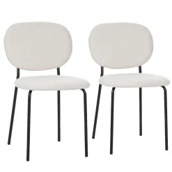Esszimmerstuhl VOLLY 2er Set weiss