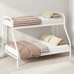 Etagenbett MIRIAM mit 3 Liegeflächen weiss
