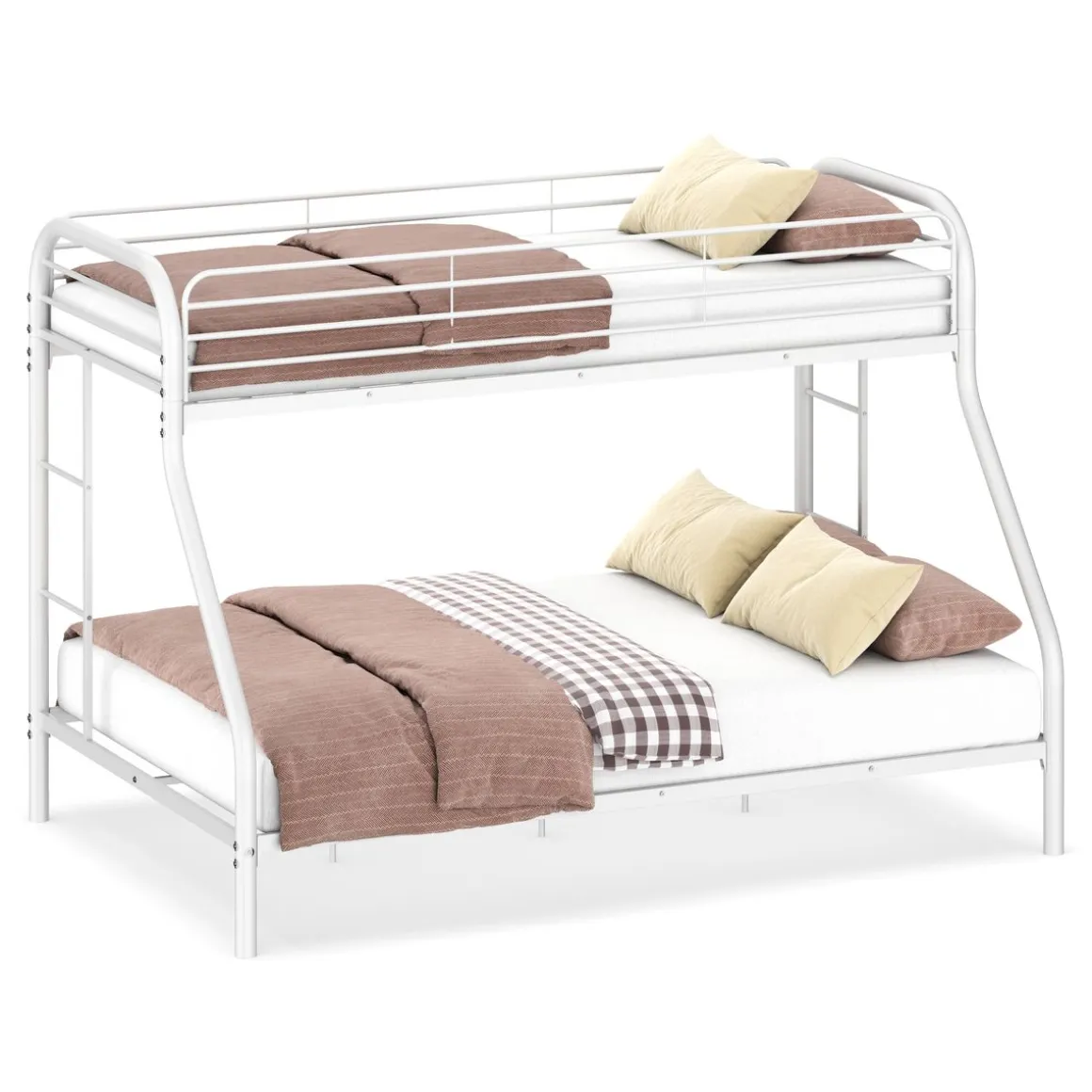 Etagenbett MIRIAM mit 3 Liegeflächen weiss