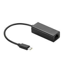 Ethernet - USB C Adapter schwarz