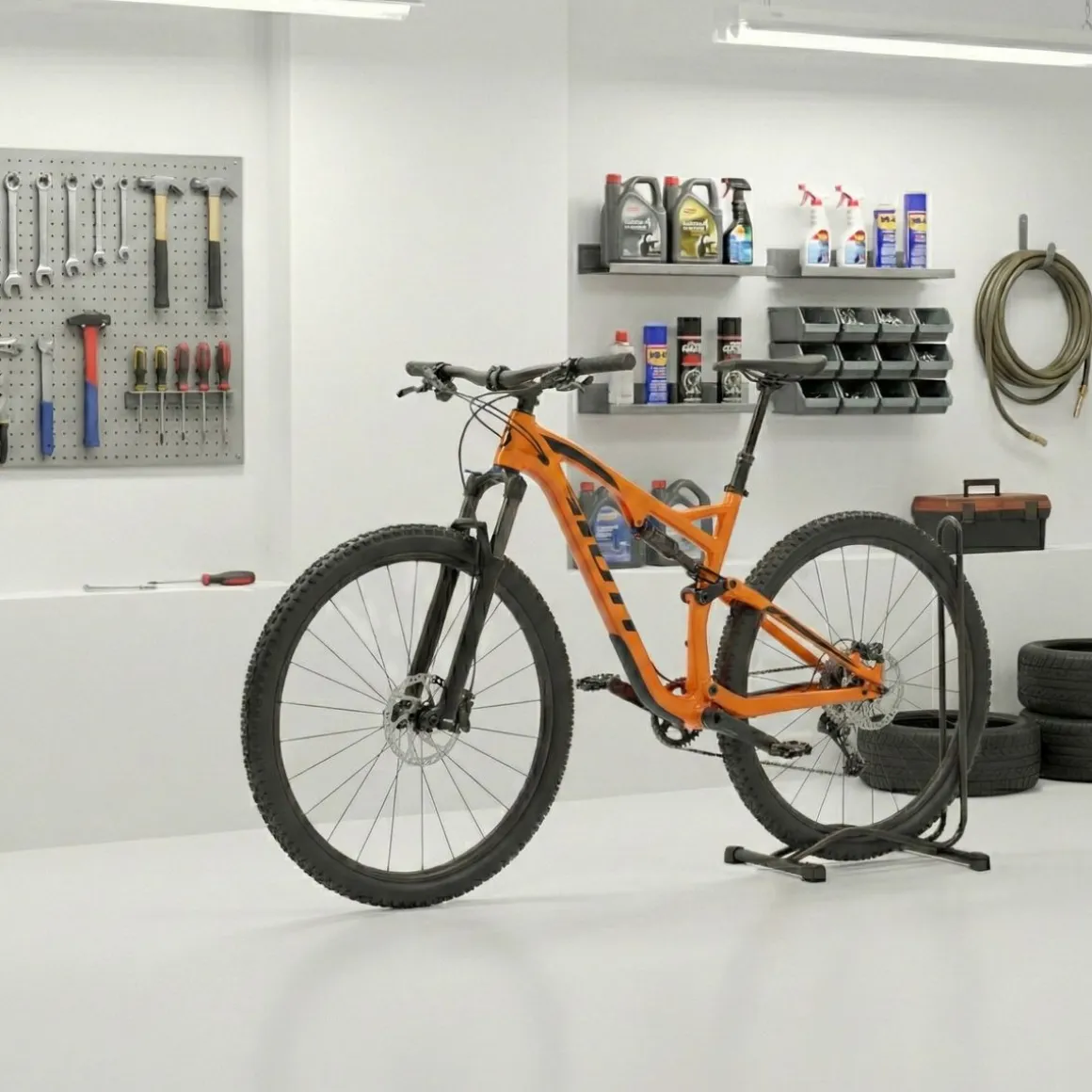 Fahrradständer 2er Set schwarz