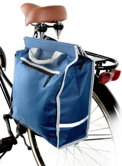Fahrradtasche Einkaufstasche 19L blau