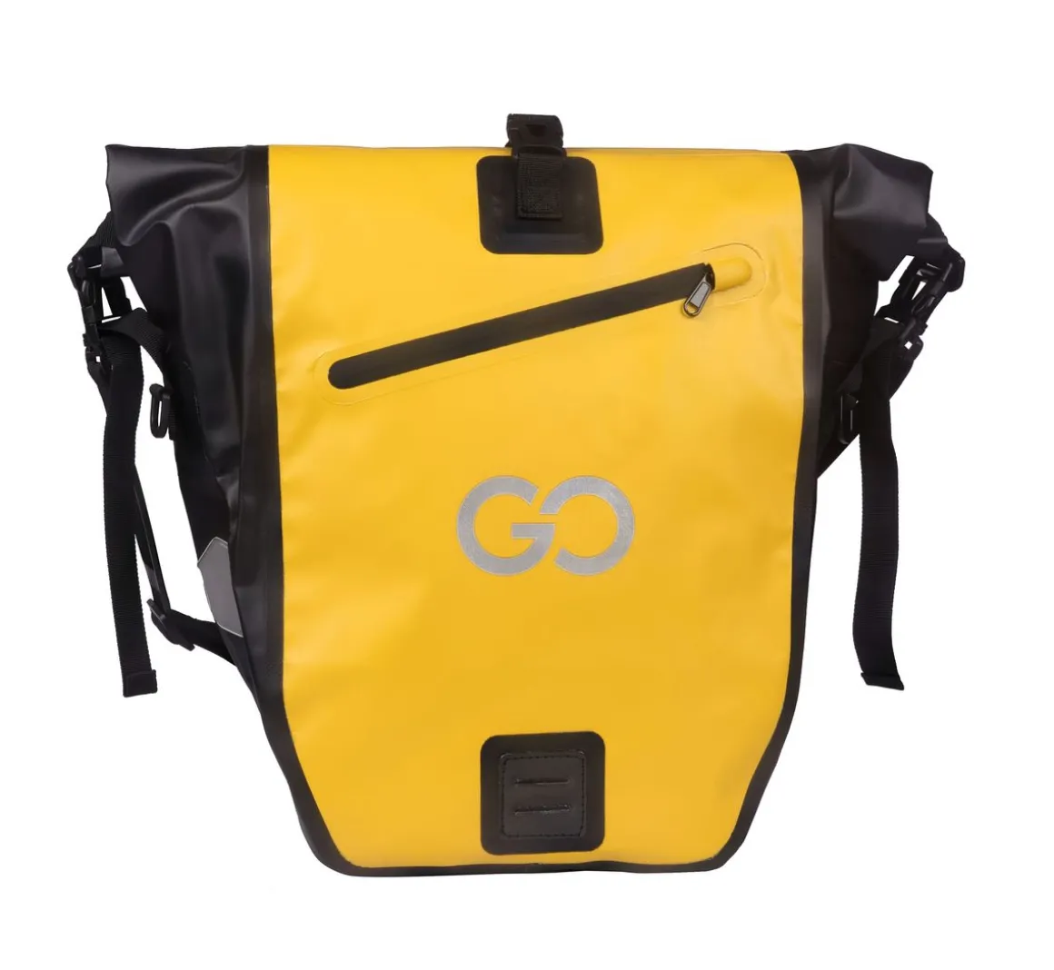 Fahrradtasche 25L gelb