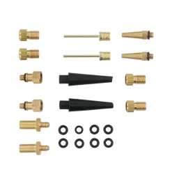 Fahrradventil Adapter Set Kupfer 14-teilig